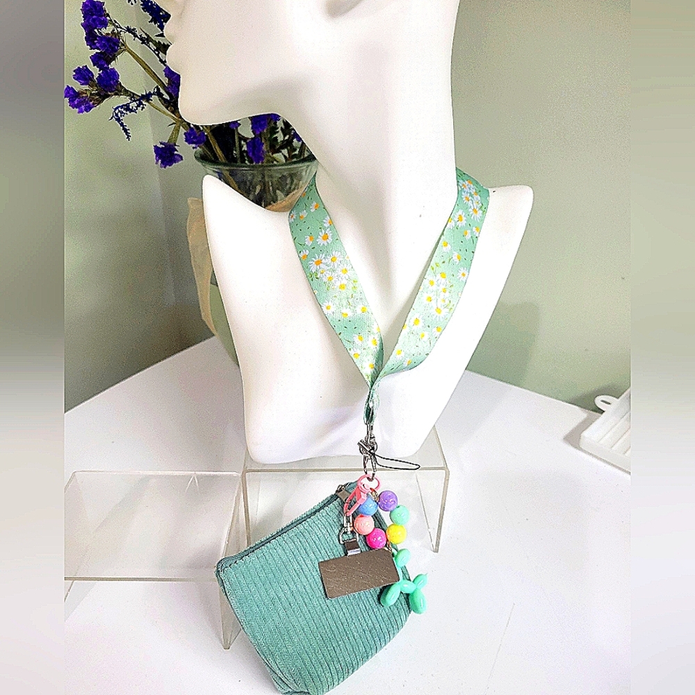 Lanyard Wristlet Phone Holder Hands Free! Balloon Dog See Pics!! 👀 Handmade